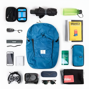 Mochila Dobrável Naturehike de 22L com Tecido Impermeável 30D e Zíper YKK Selado