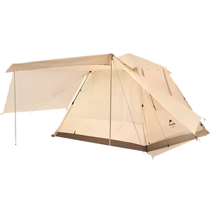 Tenda Automática Ango 4 com Saia de Neve para 4 Pessoas, Respirável, à Prova d'água, para Acampamento ao ar Livre