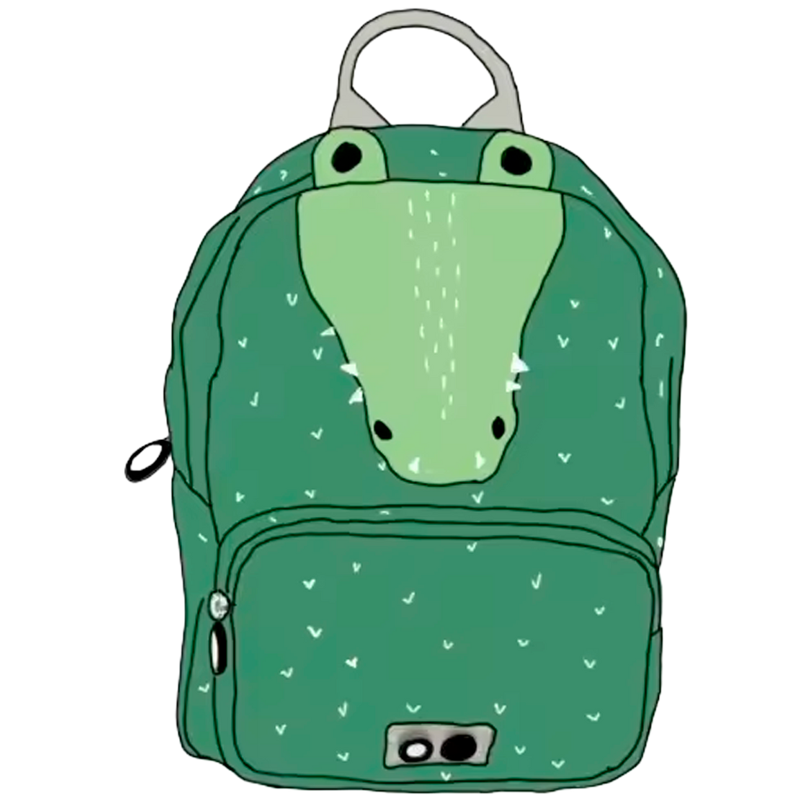 Mochila de Animais Selvagens Formato Vertical