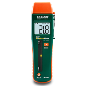 Medidor de Umidade de Bolso Extech MO260 Dual com e sem Pinos