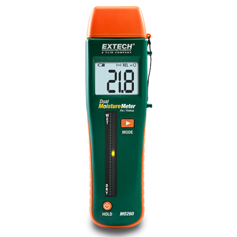 Medidor de Umidade de Bolso Extech MO260 Dual com e sem Pinos