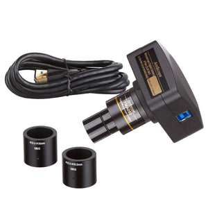 Câmeras para Microscópios AmScope Série MU Colorida USB 3.0 até 18 MP