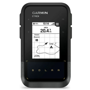 Navegador de Mão Garmin eTrex Solar GPS Multibanda com Carga Solar Ilimitada IPX7