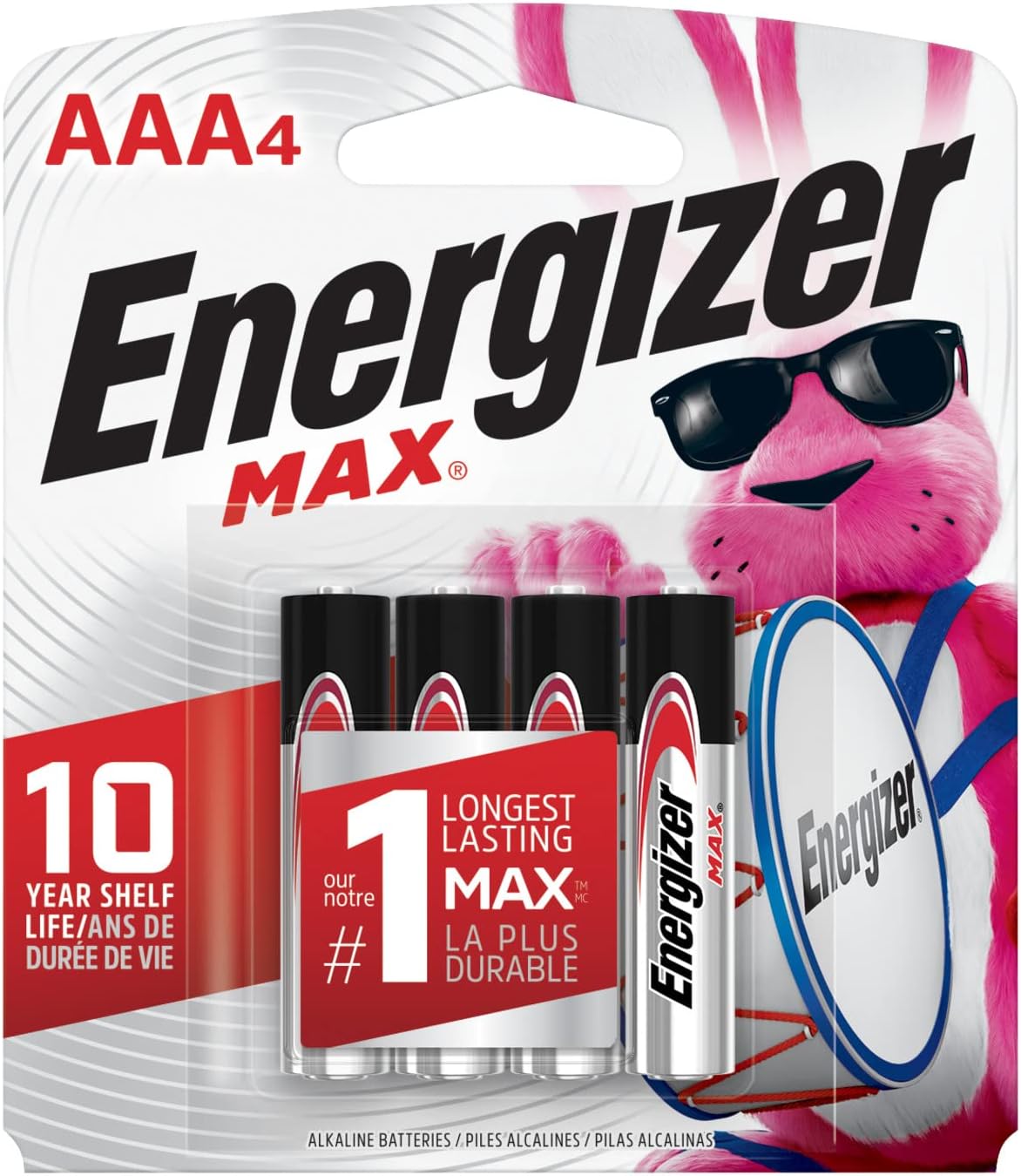 Pilhas Alcalinas Energizer Max AAA