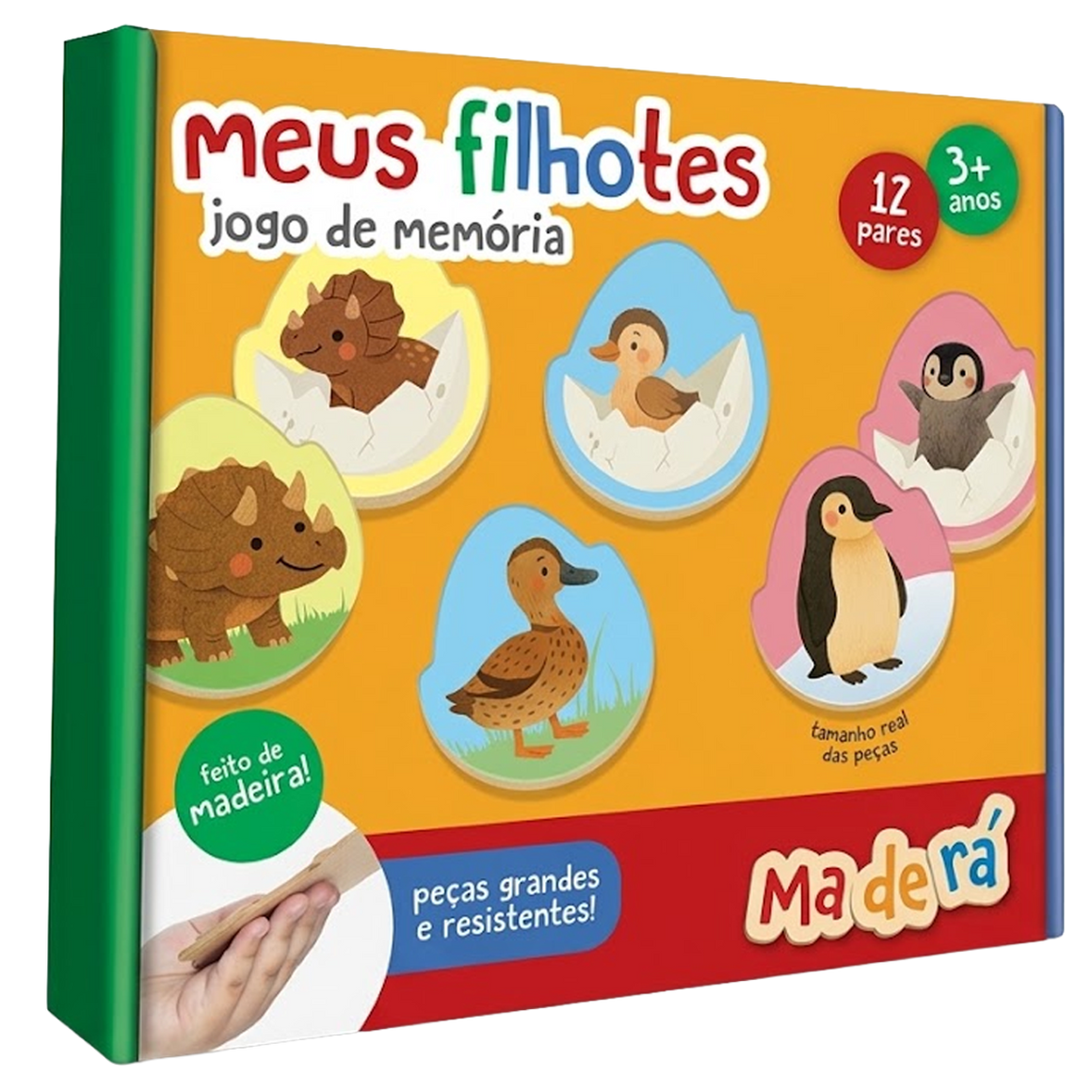 Jogo de Memória Meus Filhotes (+3)