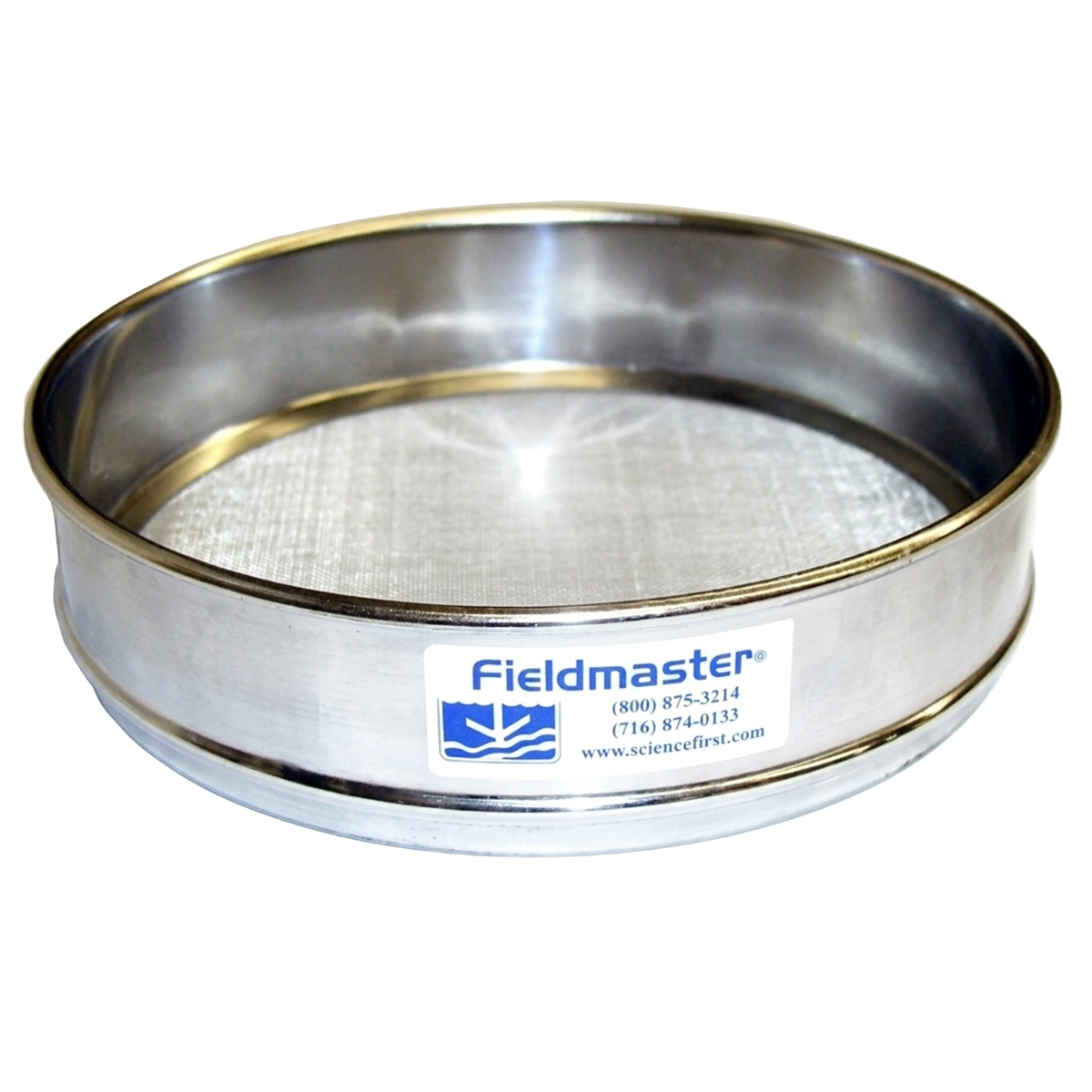 Peneiras Padrão Fieldmaster em Aço Inoxidável