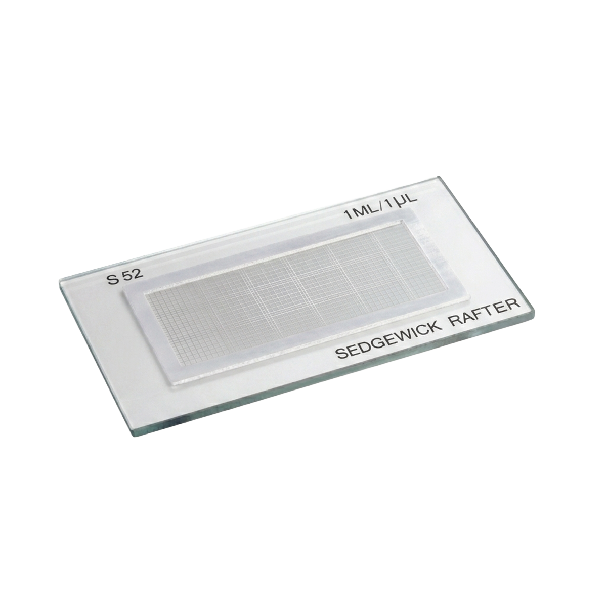 Câmara de Contagem Sedgewick-Rafter Pyser-SGI 1 mL por 1 mm³ por Grade x1000 Un