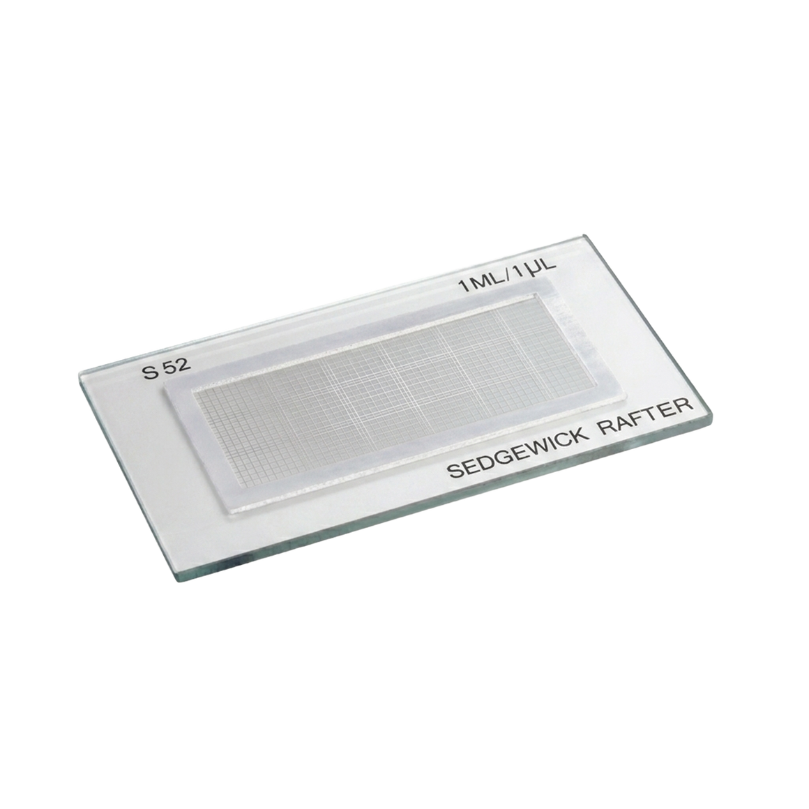Câmara de Contagem Sedgewick-Rafter Pyser-SGI 1 mL por 1 mm³ por Grade x1000 Un