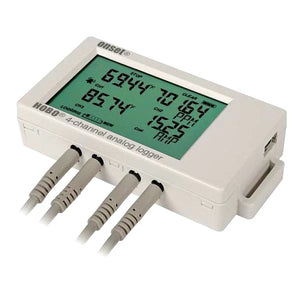 Data Logger para Termopares HOBO® UX120 Quatro-Canais
