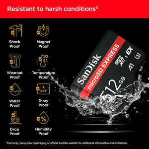 Cartão de Memória SanDisk microSD Express com Velocidades de até 880 MB/s