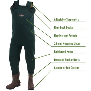 Waders de Peito Frogg Toggs Amphib Feitos em Neoprene