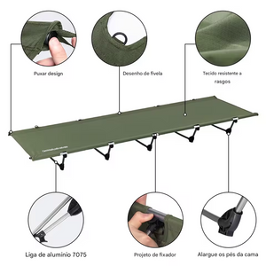 Cama de acampamento Naturehike XJC05 Berço dobrável