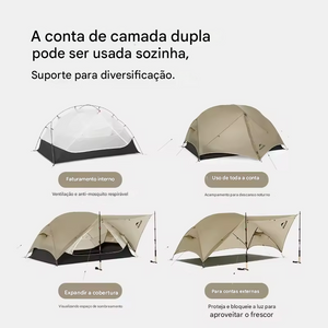 Monga UL. Tenda de Caminhada Ultraleve