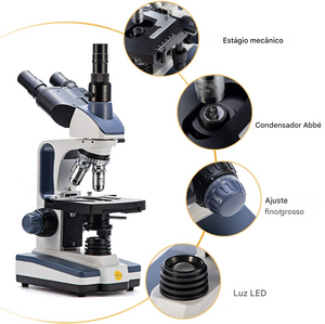 Microscópio Composto Trinocular SWIFT SW350T