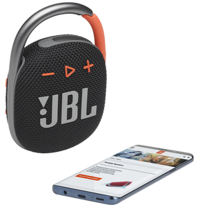 Caixa de Som Portátil JBL Clip 4 com Bluetooth à Prova d'Água 5.0 Watts