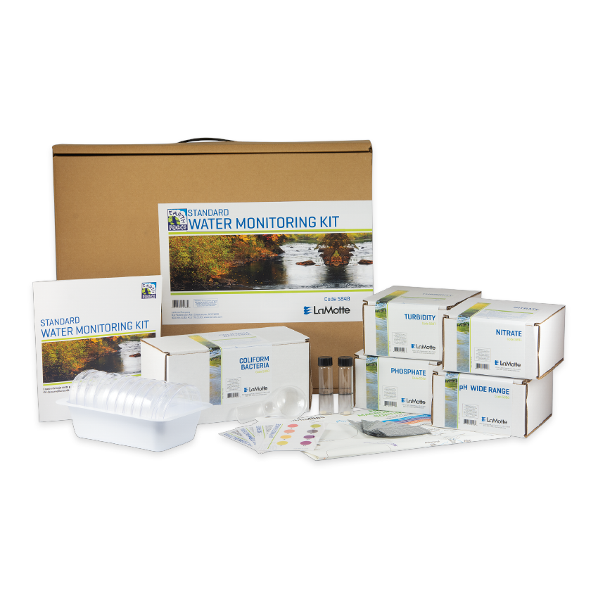 Kit de Monitoramento de Água Padrão Lamotte EARTH FORCE