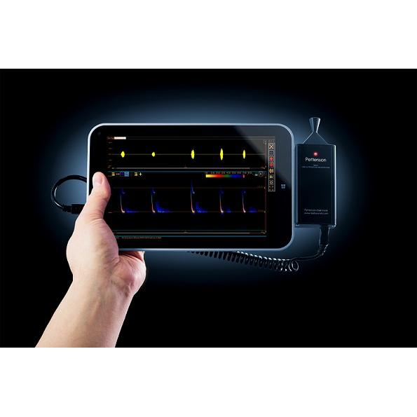 Software de gravação Petterson em Tempo Real BatSound Touch e Análise de Espectrograma