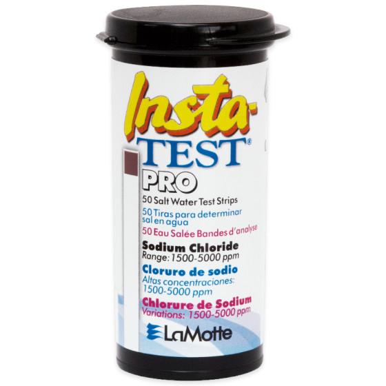 Tiras de Teste LaMotte Insta-Test Pro de Cloreto de Sódio (sal)