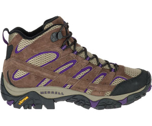 Bota Trilha Feminino Merrell Moab2 Mid Ventilator | Largura Média e Ampla