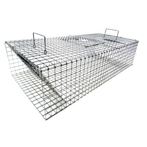 Armadilhas Dobráveis para Pombos Tomahawk com Duas Portas de Armadilha + Porta de Liberação