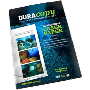 Papel para Imersão a Prova de Água Rite in the Rain DuraCopy para Impressão Laser ou Fotocopia