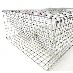 Armadilhas Dobráveis para Pombos Tomahawk com Duas Portas de Armadilha + Porta de Liberação